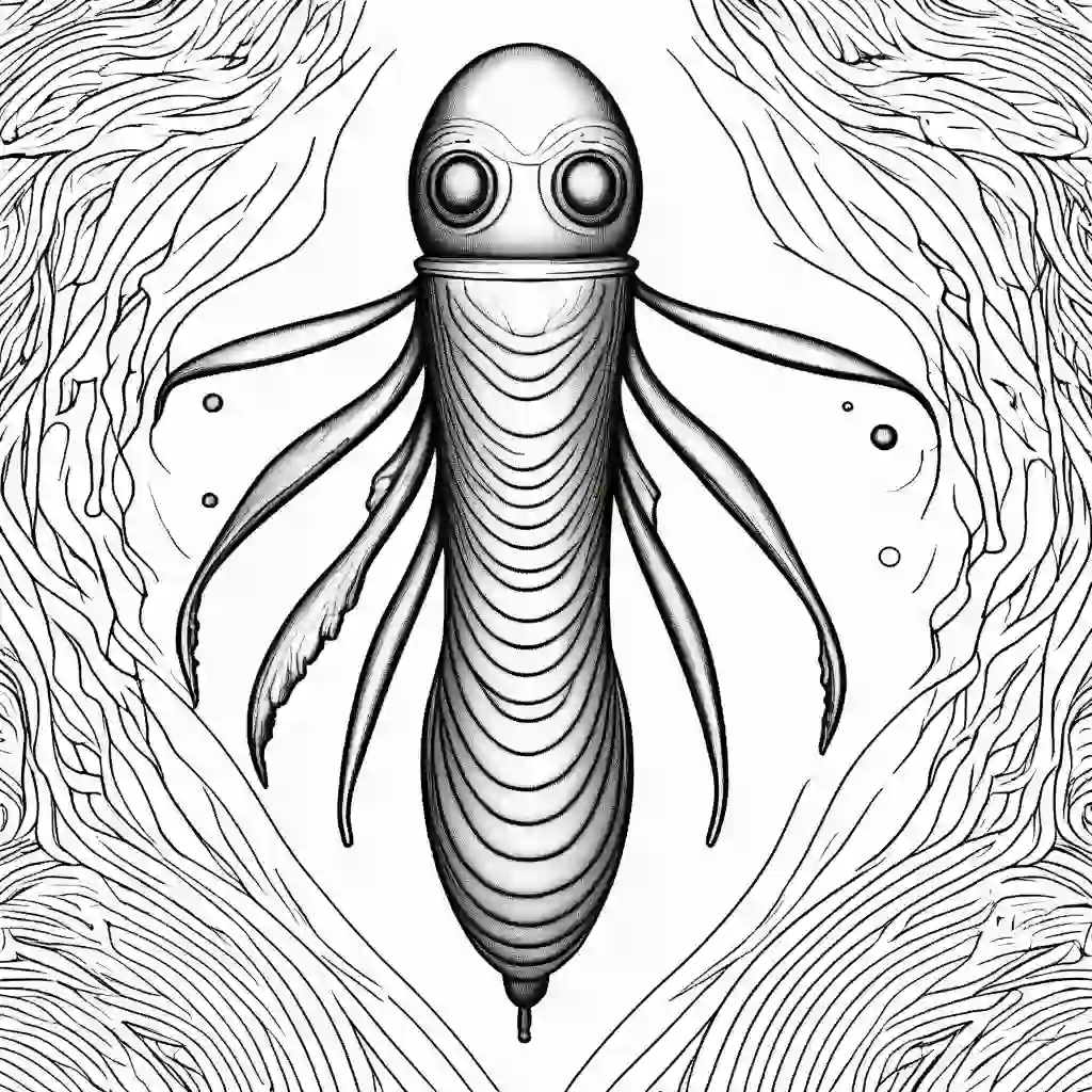 Plankton coloring pages